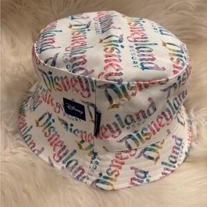 2024 Disney Parks Spirit Jersey Pastel Reversible Bucket Hat - New With Tags